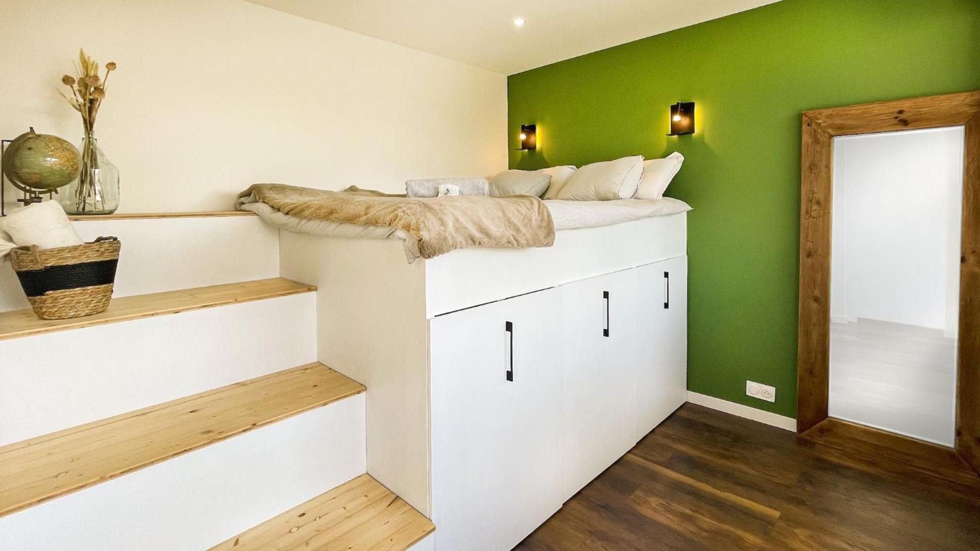 Homey The Nest - New / Balcon Prive / Free Parking 안마스 외부 사진